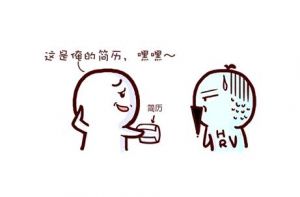 顏值控簡歷