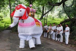 傣族白象舞