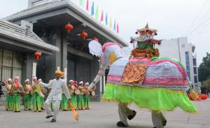 傣族白象舞